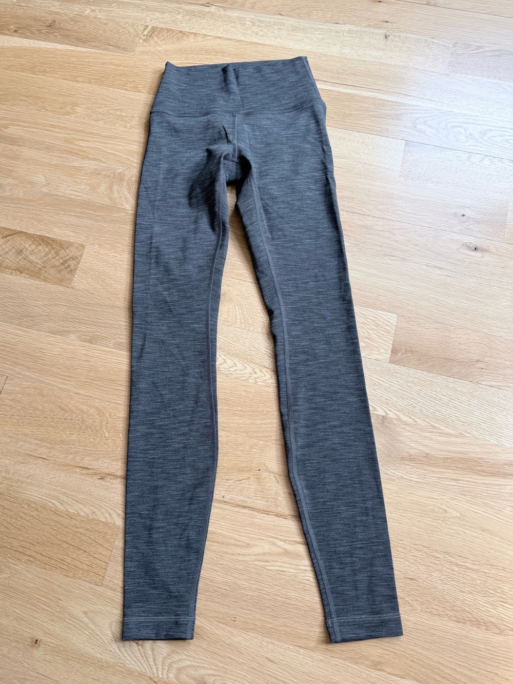 Lululemon Wunder Under Gray Leggings
